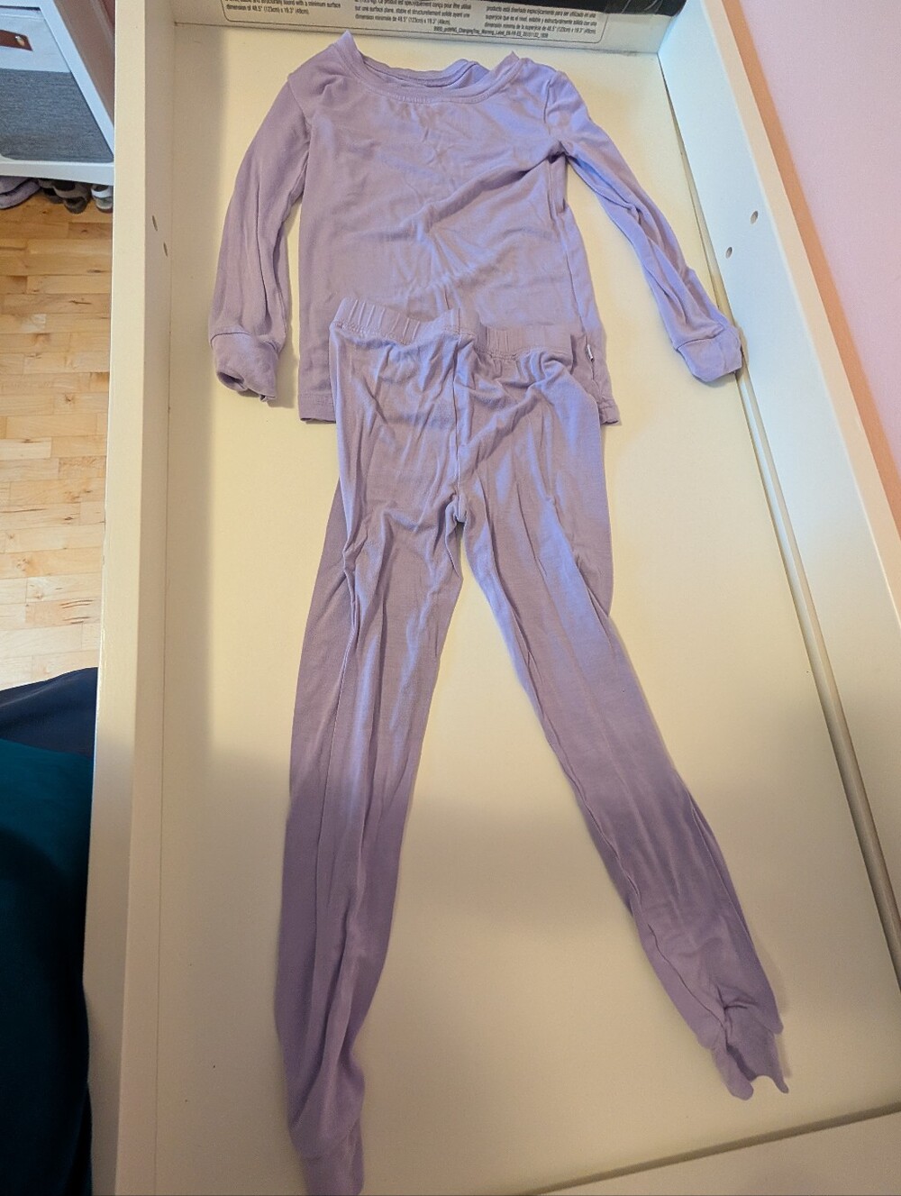 Little Sleepies | Solid Lavender | 3T